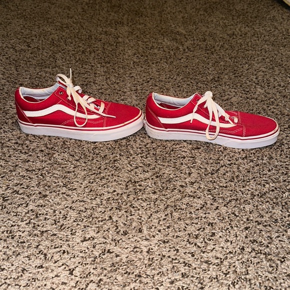Red vans size 6.5 - Picture 2 of 8